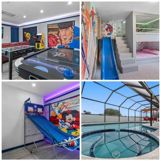 13 Mins From Disney Arcade, Private Pool, & Themed Rooms Orlando Exterior foto